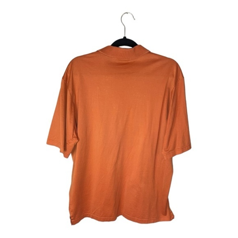 Vintage Masters Golf Orange Polo Amen Corner 100% Pima Cotton Size Medium - Picture 2 of 8